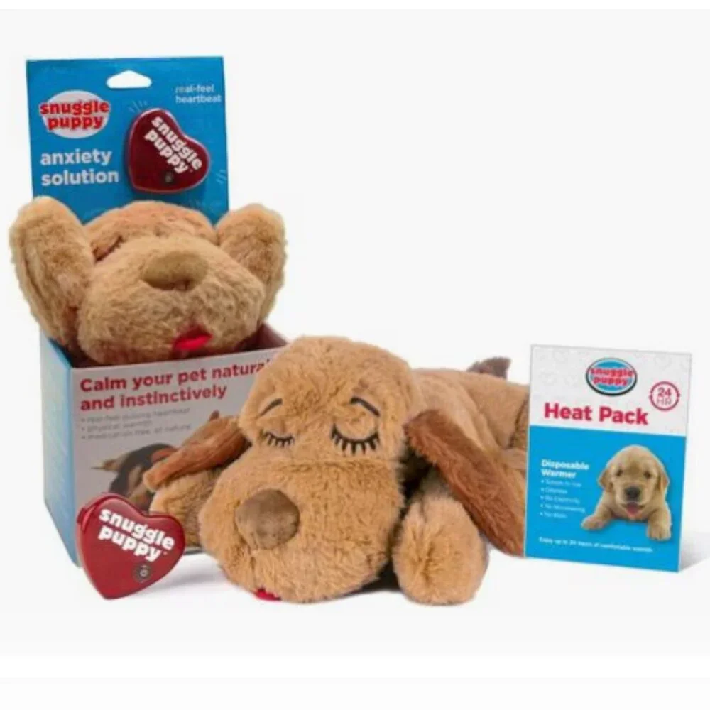 Snuggle Puppy Original Snuggle Puppy Plush Dog Anxiety Relief Biscuit Medium